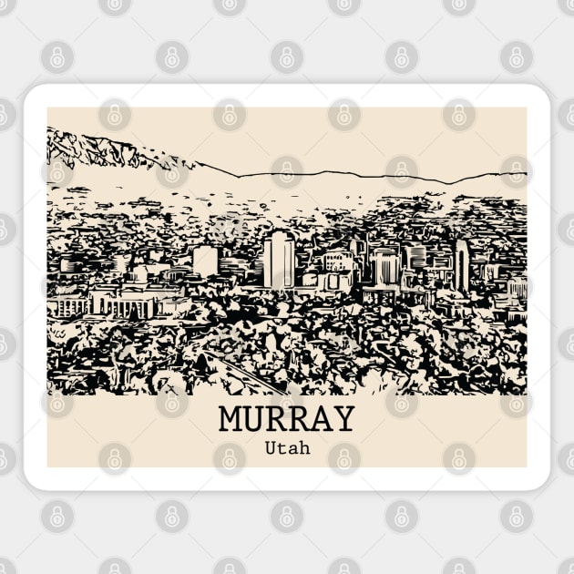 Murray - Utah Magnet by Lakeric